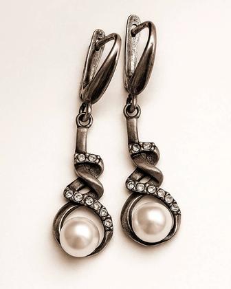 Продам серебряные серьги
