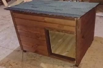 Будка для собаки новогодняя скидка 10%