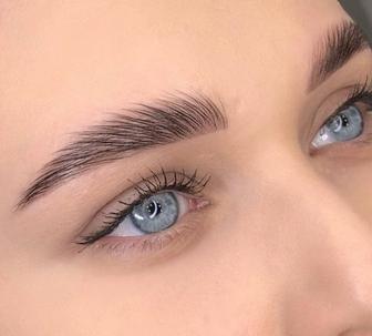 Ламинирование ресниц и бровей