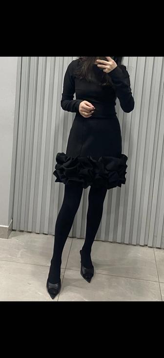 Платье черное s-xs