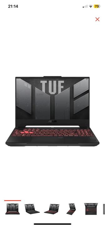 Ноутбук Asus Tuf Gaming A15