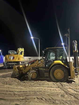 экскаватор погрузчик аренда, услуги трактор 3в1 петушок копка траншей