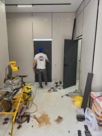 Установка дверей