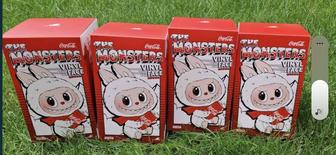 Фигурка Labubu the Monsters Coca-Cola vinil face 17см