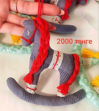 Новогодние интерьерные игрушки hand-made