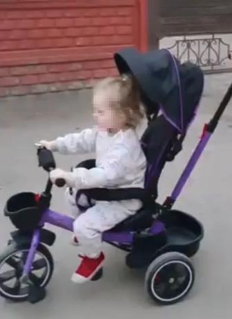 Велосипед с ручкой