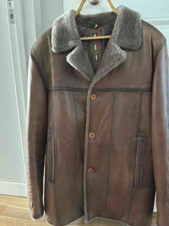 Мужская дубленка натуральная 150тыс тенге