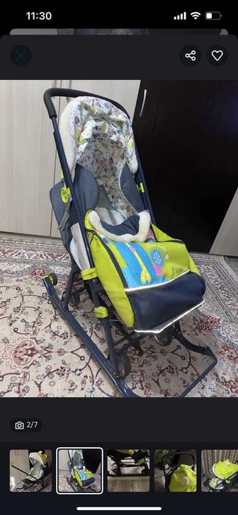 Продаю санки-коляску