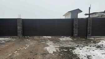 Забор Планкен под ключ