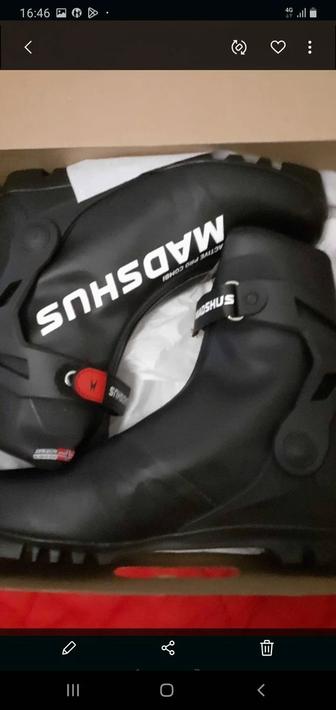 Ботинки madhus NNN крепление для беговых лыж