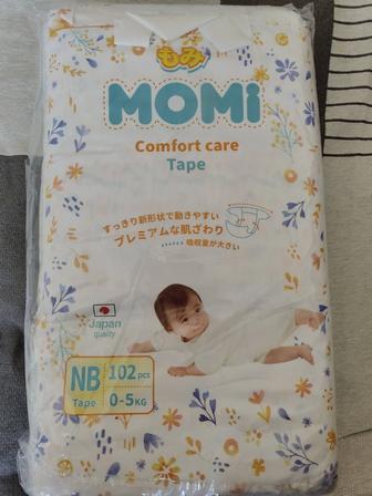Подгузники momi NB 102 штуки