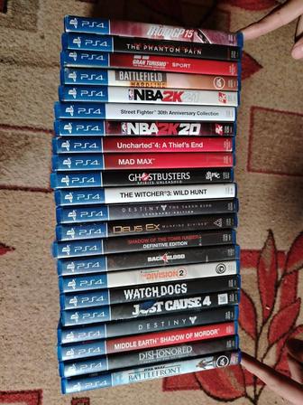 Диски на ps4