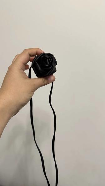 Чокер роза кожаный (новый)