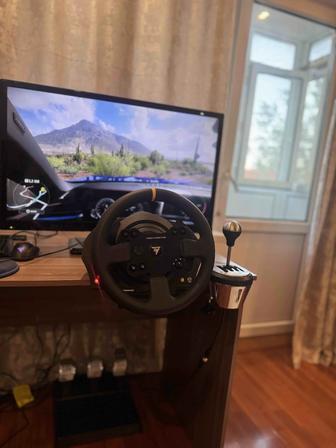 Игровой руль, рычаг, педаль tx racing wheel leather edition