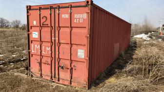 Морской 40-футовый контейнер