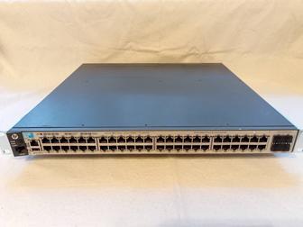 Коммутатор HP E3800-48G-4SFP (J9576A), 48 x GE, 4 x 10 GE (SFP), Layer 3