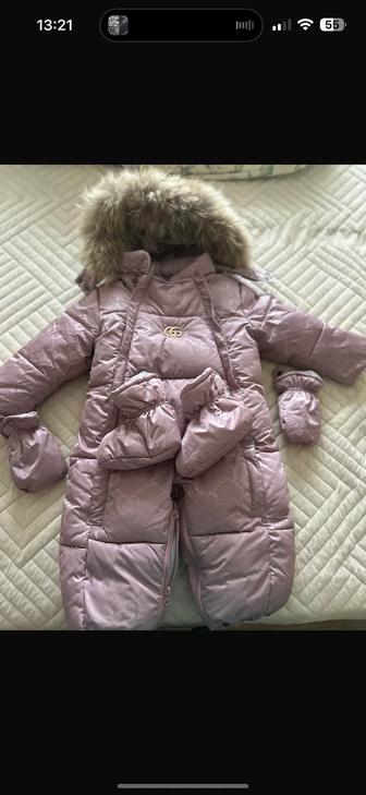 Продам зимний комбез на девочку