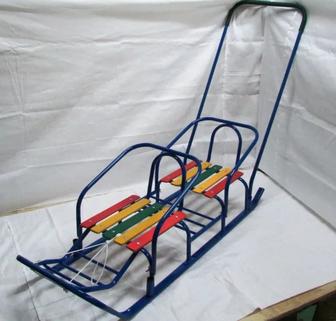 Продаю санки двойные в идеальном состоянии