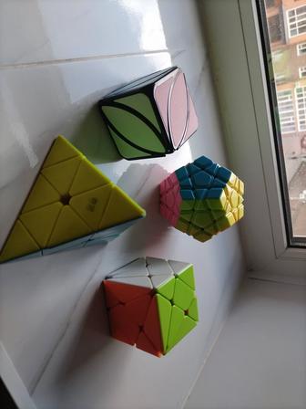 Набор кубиков Рубика (4 шт.) Pyraminx, Megaminx, Skewb, Ivy