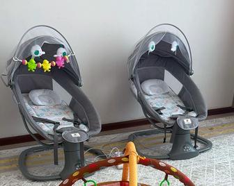 Электрокачели, шезлонг