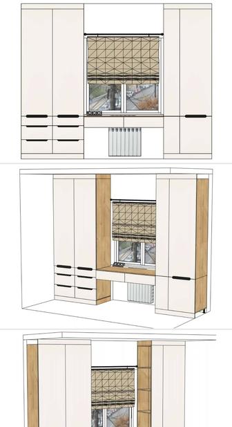 Проект мебели на заказ (писать  )