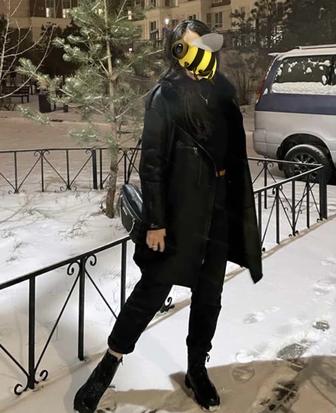 Натуральная дубленка, женская