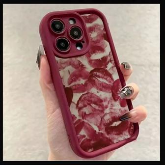 Красный чехол для IPhone 15 pro