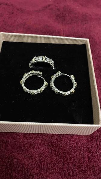 Серебро комплект.