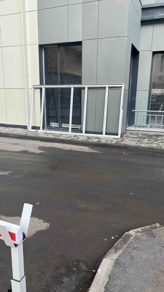 Витражное окно балкона