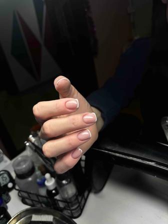 Маникюр с гель покрытием