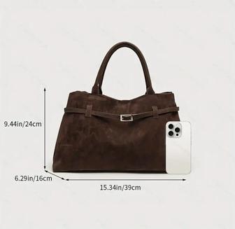 Большая коричневая сумка для ежедневного использования (новая)