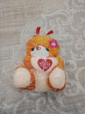 Мягкая игрушка мишка I Love You