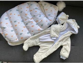 Кокон конверт на выписку