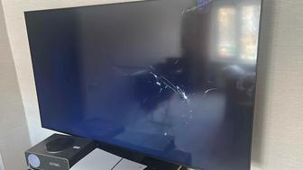 Телевизор на запчасти САМСУНГ 65