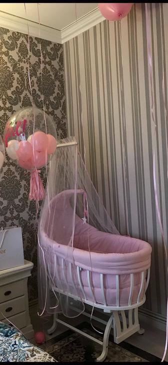 Продам детскую кроватку-качалку!