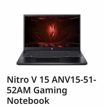 Игровой ноутбук Acer Nitro 5 V15 51-52AM