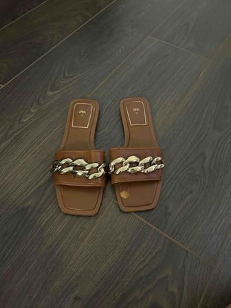 Сандали Zara кожа
