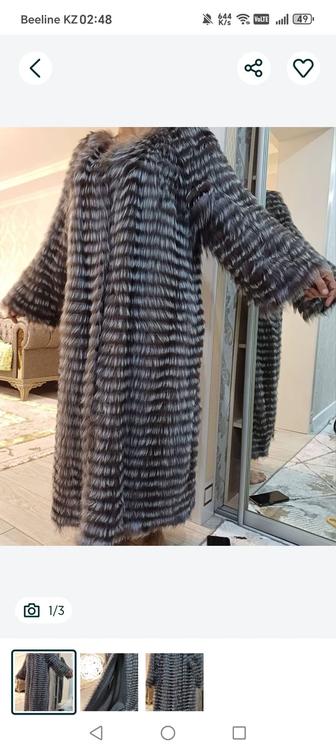 Пальто Новое Песцовое