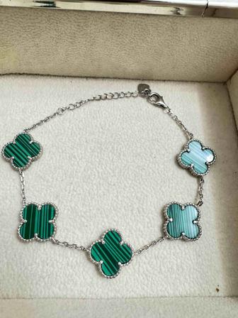 Браслет van cleef серебро