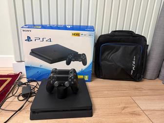 PS4 Slim 2 джойстика Сумка (Идеал, GTA 5, MK11, UFC,Horizon Zero Dawn Co)