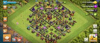 Продам аккаунт от clash of clans 10 th