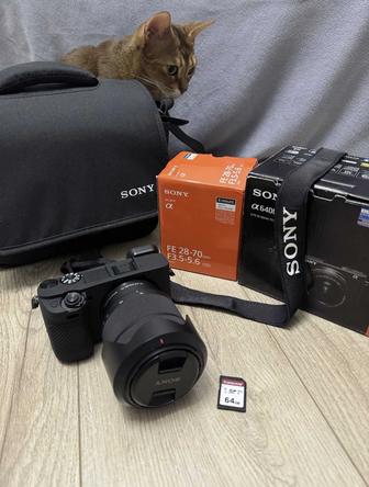 Sony Alpha a6400 объектив FE 2870 mm как новый