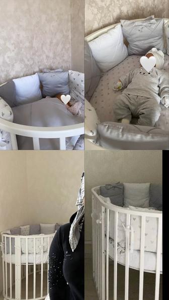 Продам детскую кровать-трансформер Северянка 9-в-1 с маятником