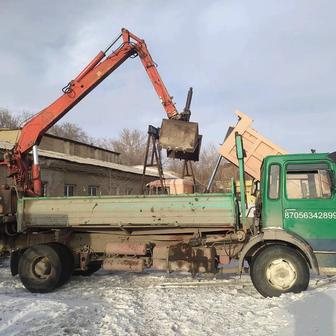 Услуги грейфера вывоз мусора вывоз снега