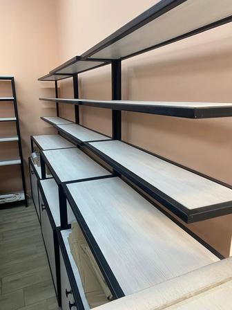 Торговое оборудование, стеллажи