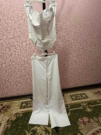 Белая двойка вверх корсет (носили 1 раз)