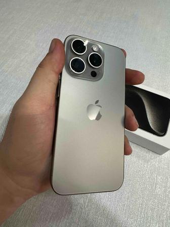 Продам iPhone 15 pro, natural titanium, в идеальном состоянии
