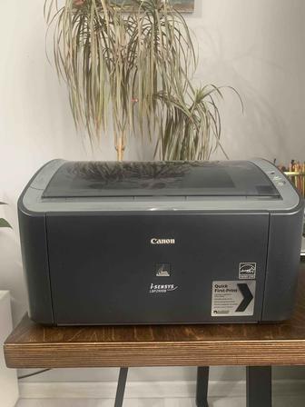 Принтер Canon iSENSYS LBP2900B Лазерный, ч/б Отличное состояние