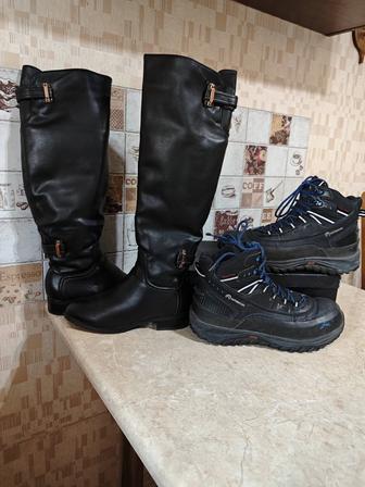 Ботфорты. 36 размер ,ботинки мужские 44 размер
