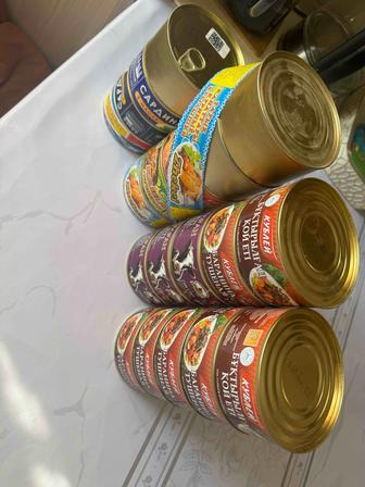 Тущенка кашалар бар